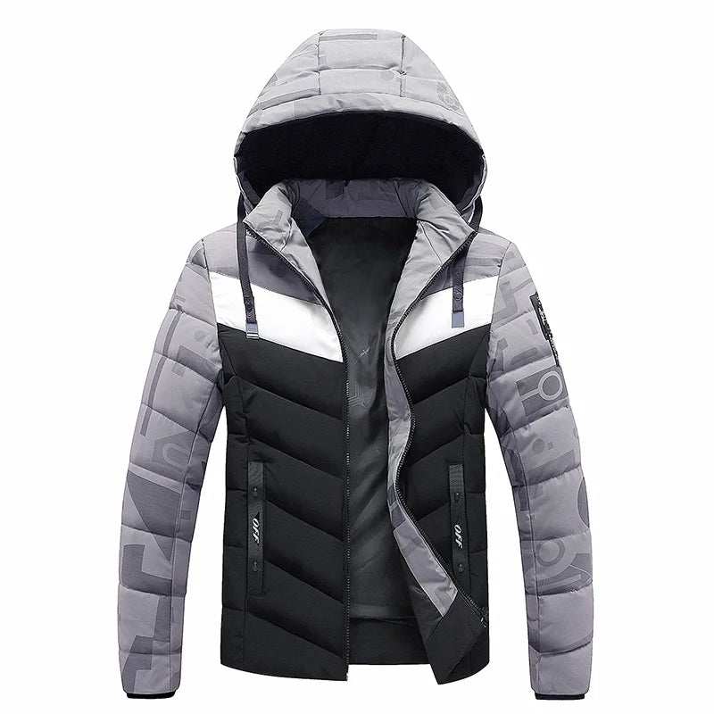 Levoire | Parka Idéal Veste Pour Hommes Gris B