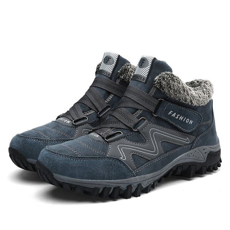 Levoire | Bottes chaudes et tendance, avec une semelle antidérapante Bleu clair