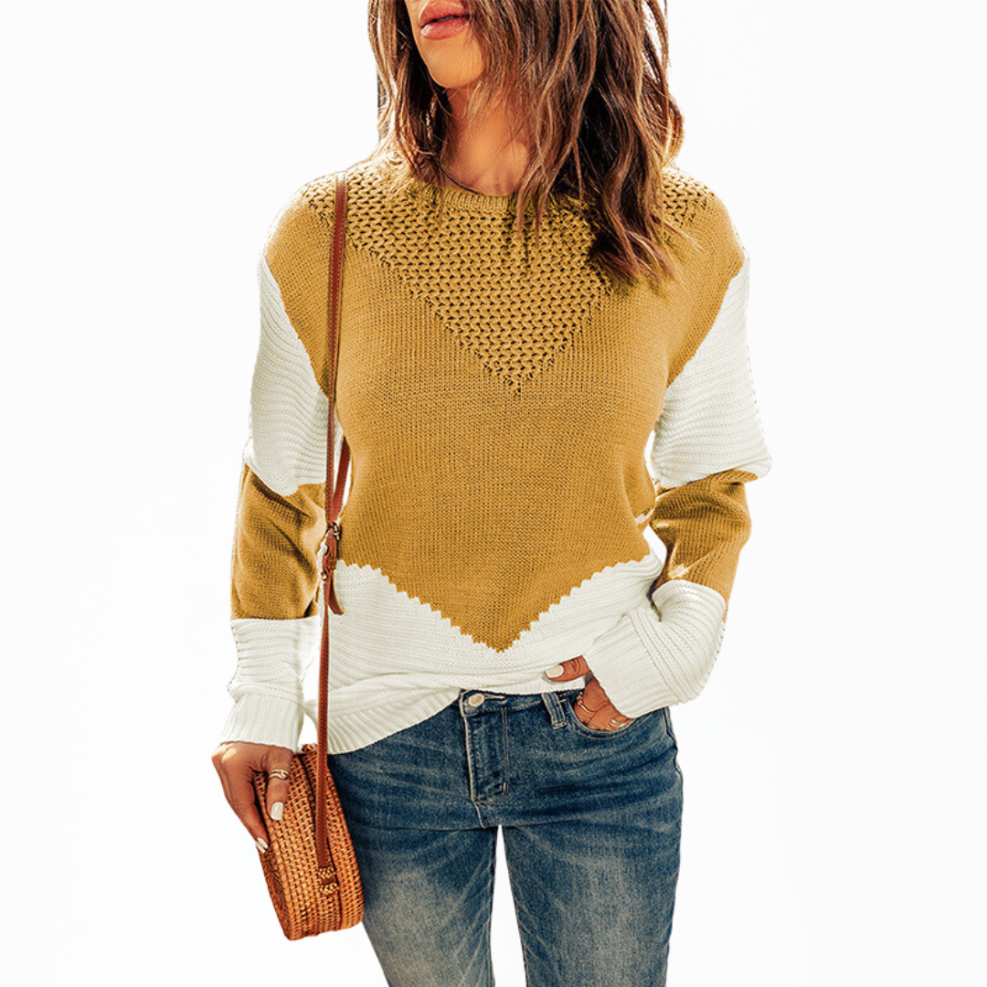 Levoire | Pull-Over Oversized À Manches Longues Avec Col Rond Gul