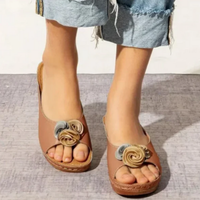 Levoire | Sandales compensées en cuir