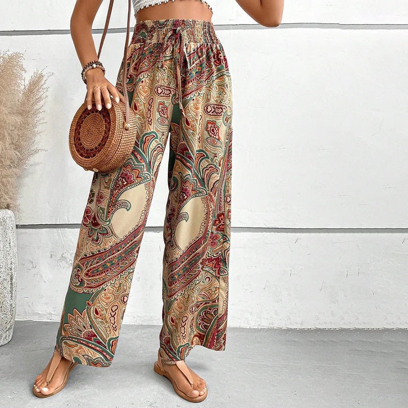 Levoire | Pantalon Avec Imprimé Ethnique