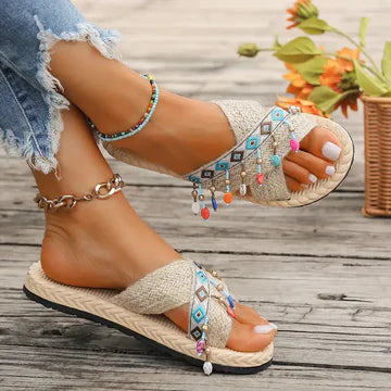 Levoire | Sandales À Lanières Croisées Pour Femmes