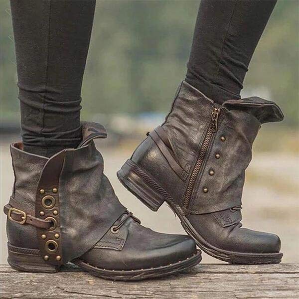 Levoire | Bottes latérales confortables et antidérapantes Braun