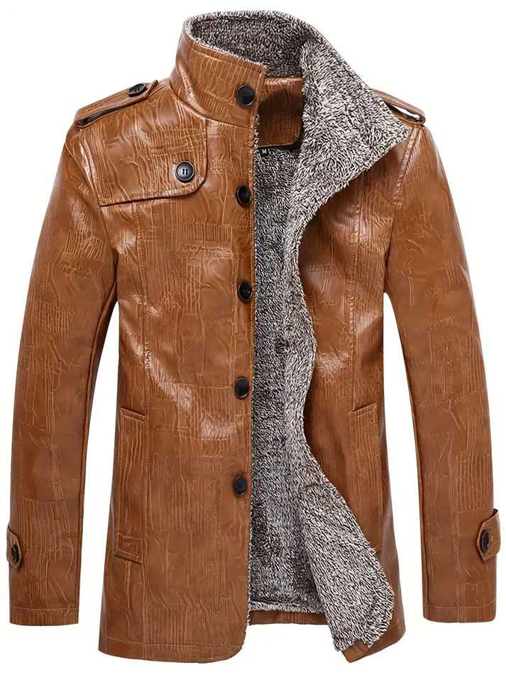 Levoire | Manteau Sophistiqué Homme Braun
