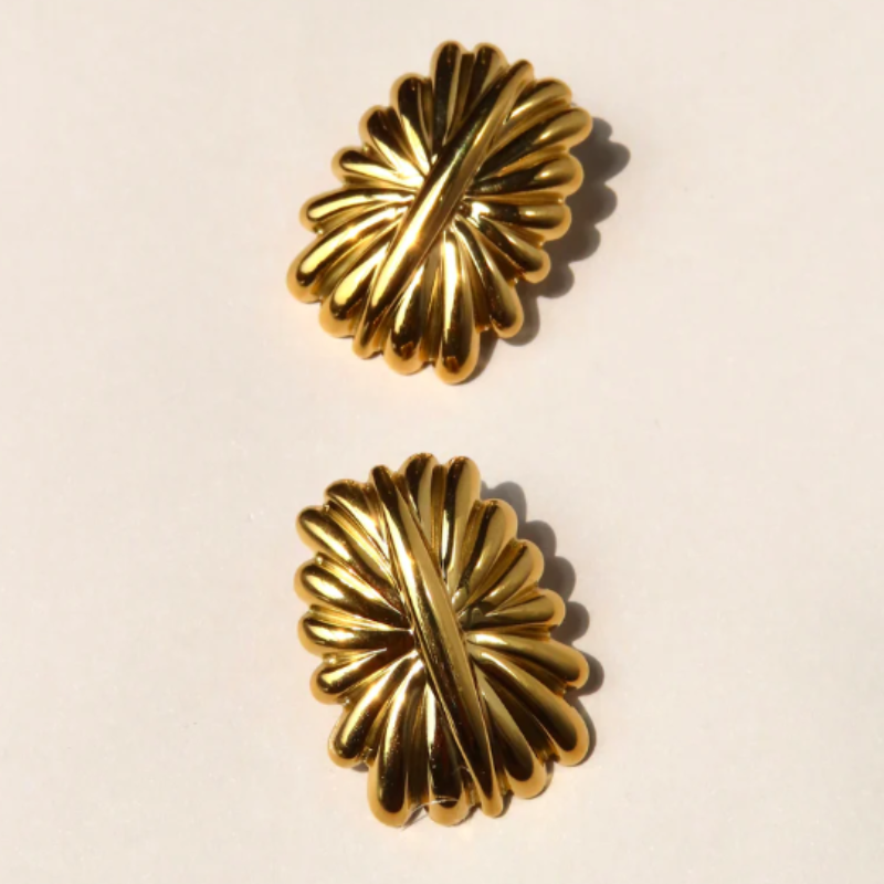 Levoire | Boucles D'Oreilles Statement Or