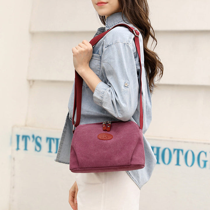 Levoire | Sac En Toile Élégant Avec Fermeture Éclair Sécurisée
