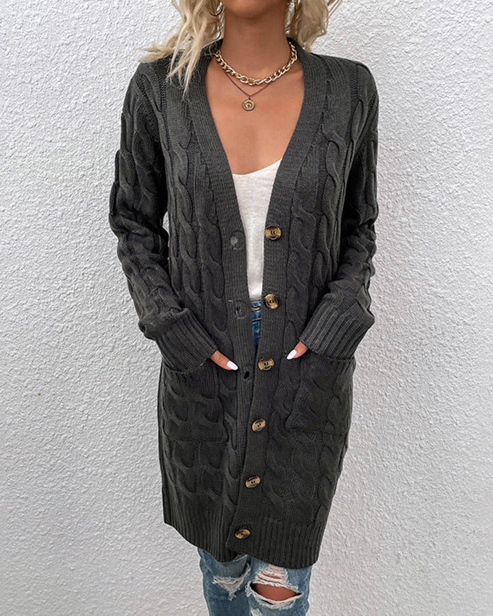 Levoire | Manteau D'Hiver Simple Et Chic Gris