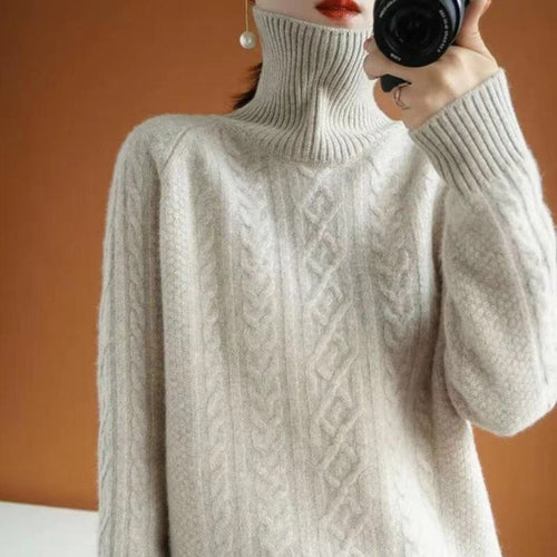 Levoire | Pull En Maille Chaud Pour Femmes | Col Roulé