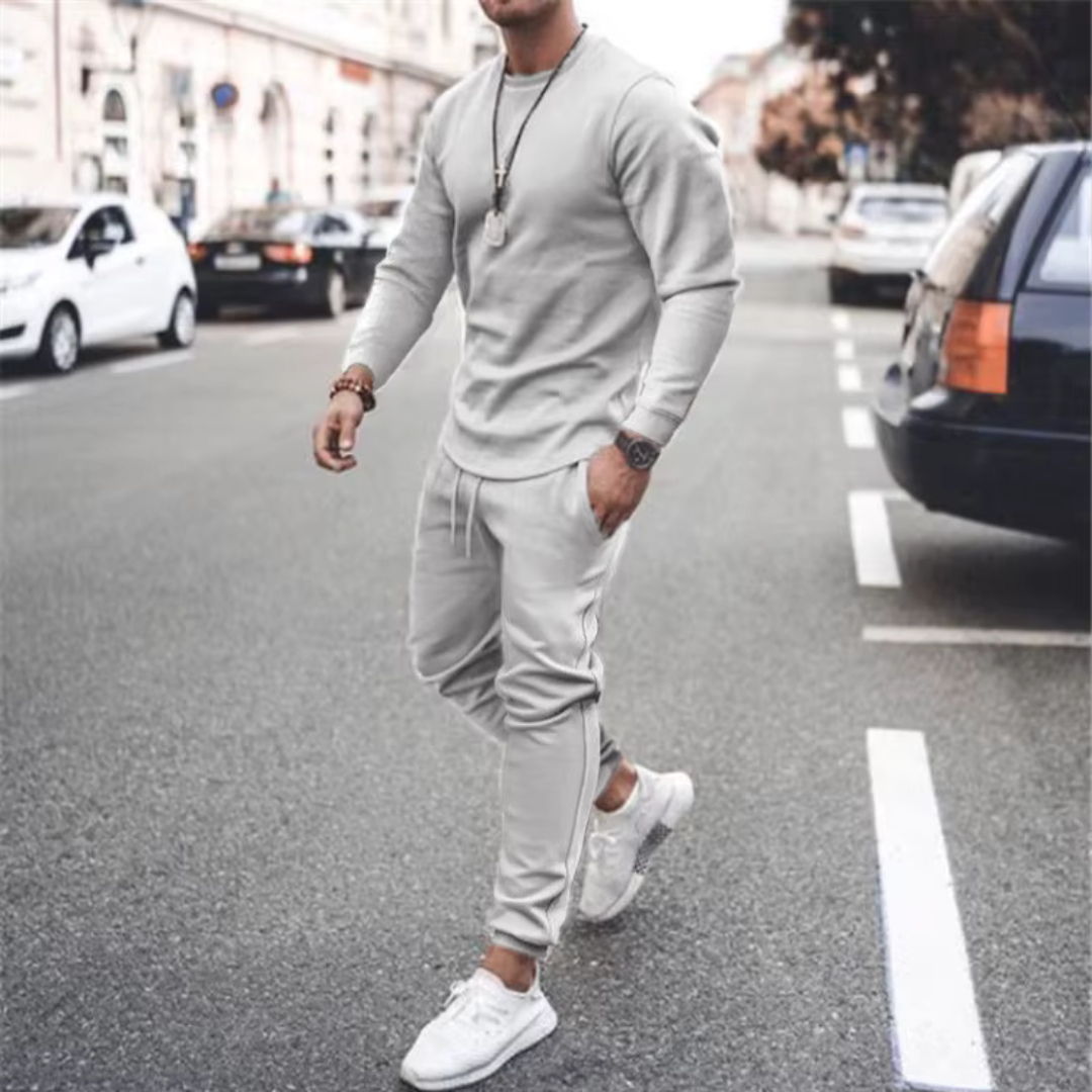 Levoire | Ensemble À Deux Pièces Pour Hommes Gris