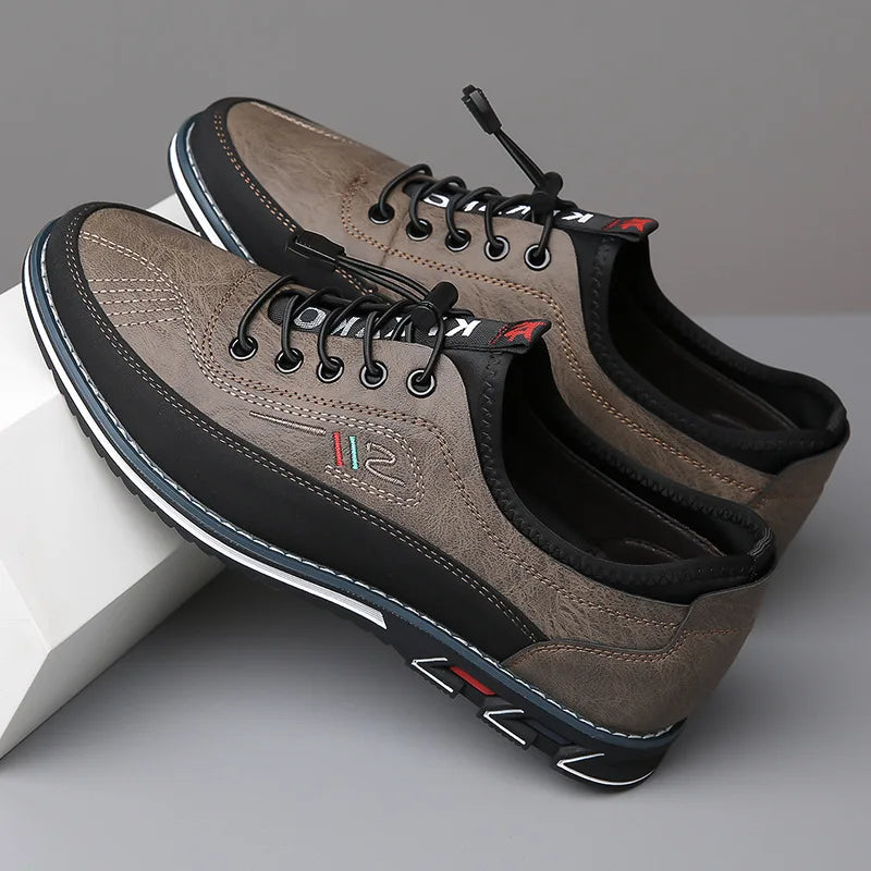 Levoire | Chaussures Oxford Classiques et Élégantes Khaki