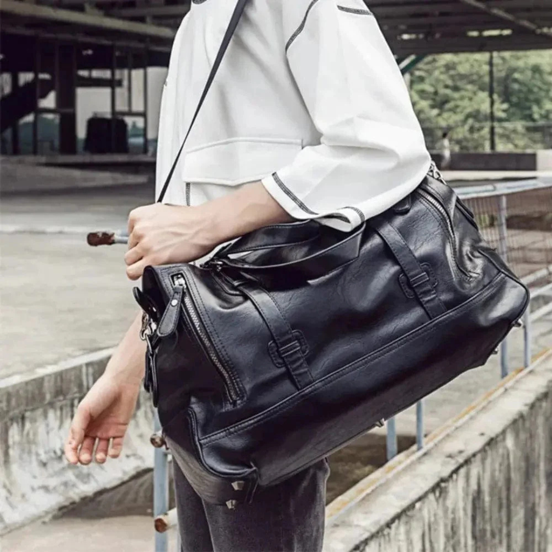 Levoire | Sac de voyage pour hommes grand noir