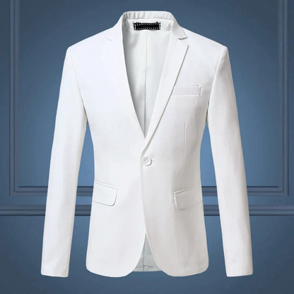 Levoire | Blazer élégant pour hommes Design classique et raffiné Blanc