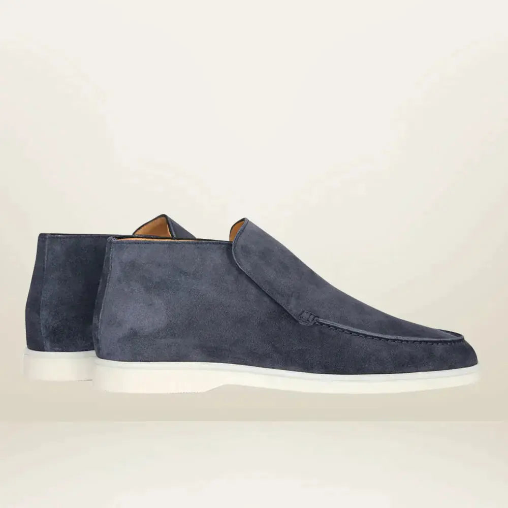 Levoire | Haute Élégante Mocassins Bleus Bleu