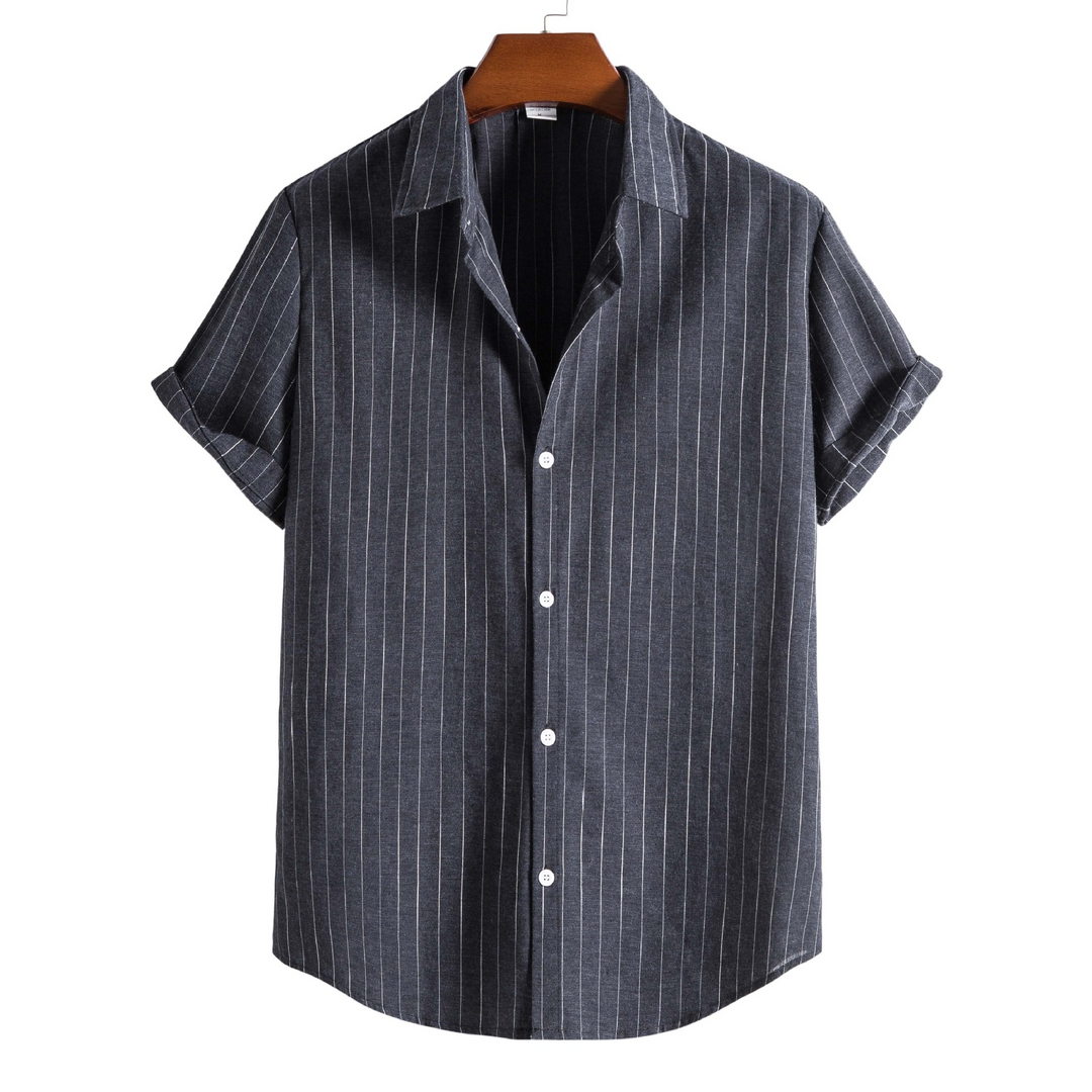 Levoire | Chemise élégante pour hommes pour toutes les occasions Gris