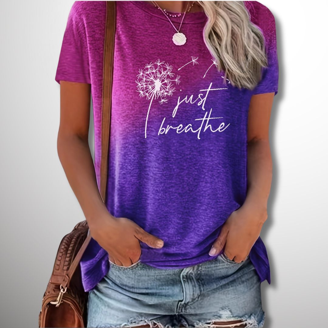 Levoire | T-shirt mode pour femmes Lila