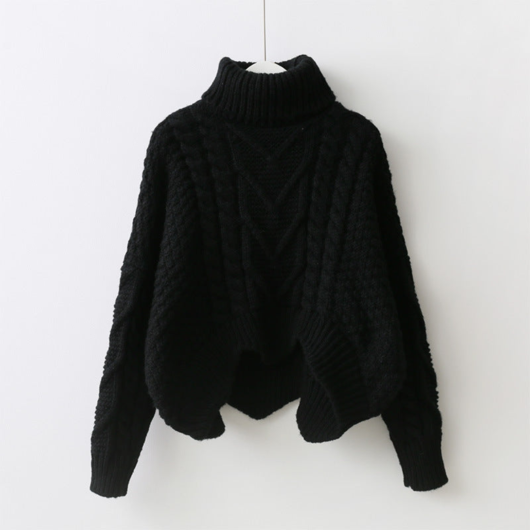 Levoire | Pull En Laine Pour Femmes Chaud Noir