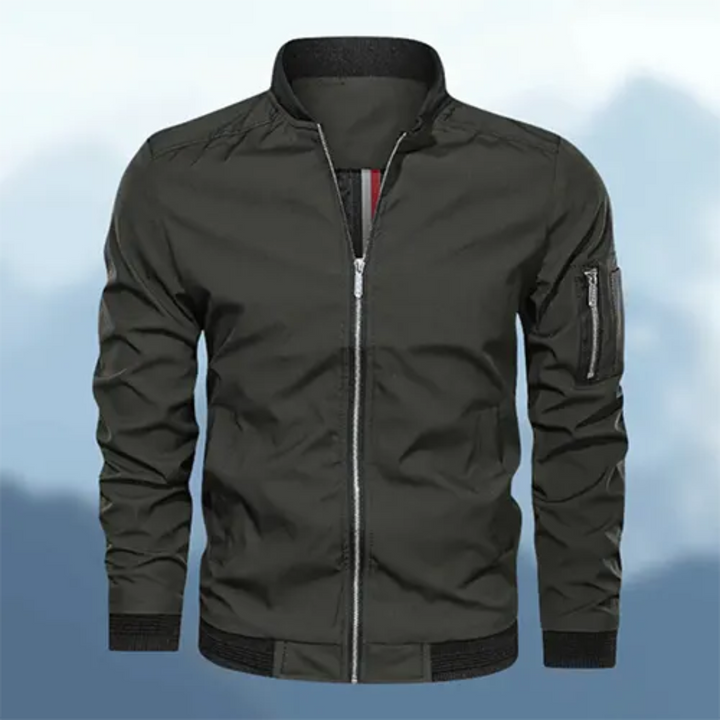 Levoire | Veste à manches longues avec fermeture éclair Blouson Vert