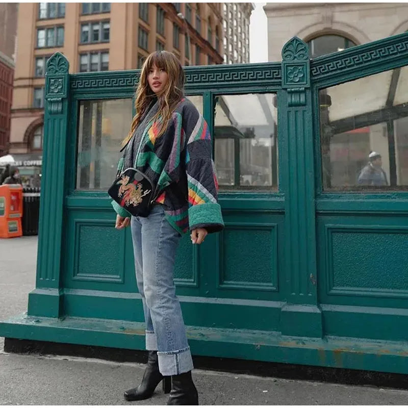 Levoire | Veste à motif géométrique