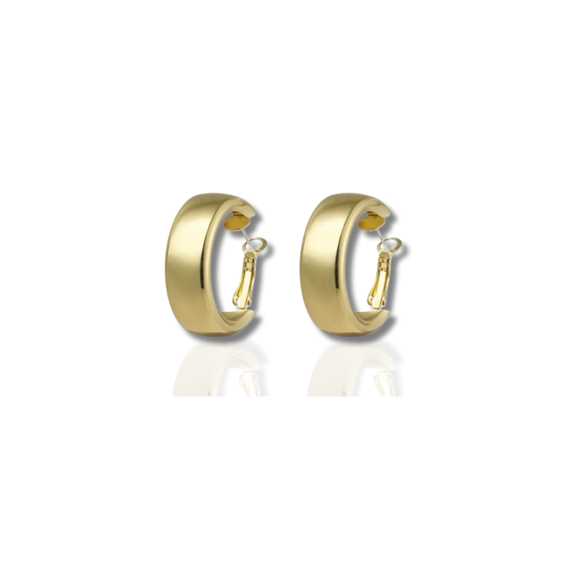 Levoire | Boucles D'Oreilles Grandes Anneaux Dorées