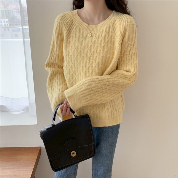 Levoire | Designer-Tricot Douillet Doux Jaune
