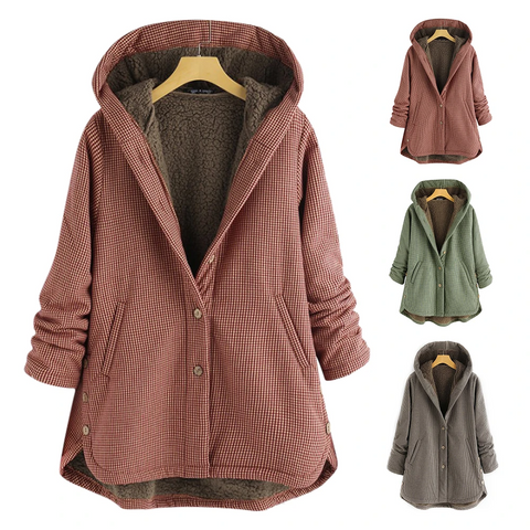 Levoire | Manteau Laine Avec Capuche
