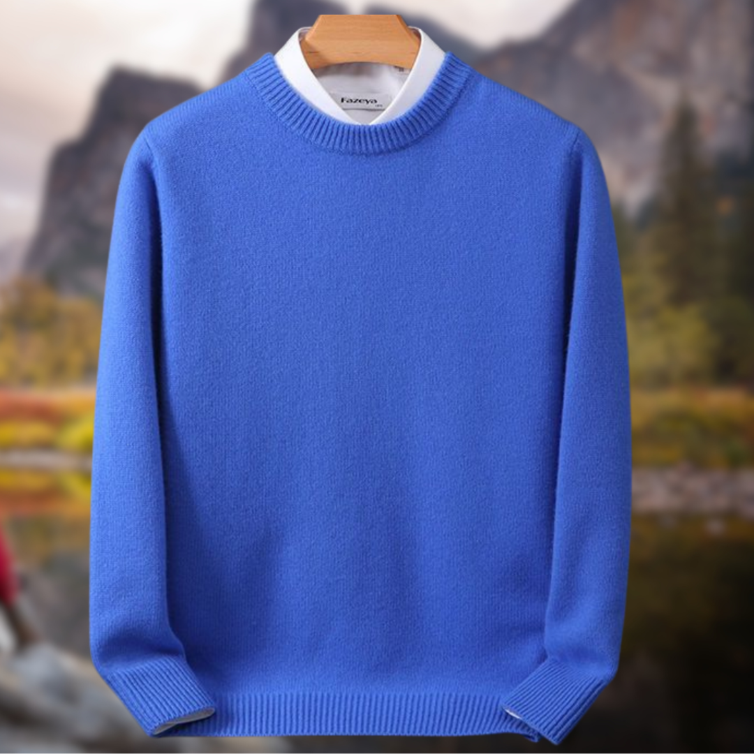 Levoire | Doux et élégant tricot Bleu