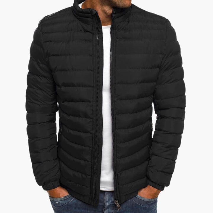 Levoire | Veste Élégante Rembourrée Noir
