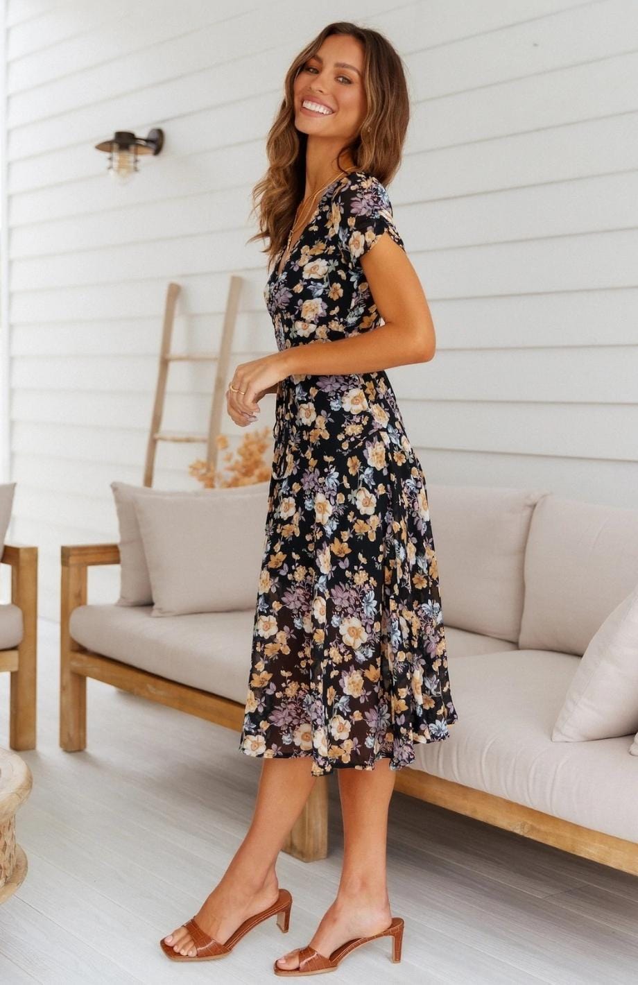 Levoire | Robe Midi, Idéale Pour Le Printemps Et Un Usage Quotidien
