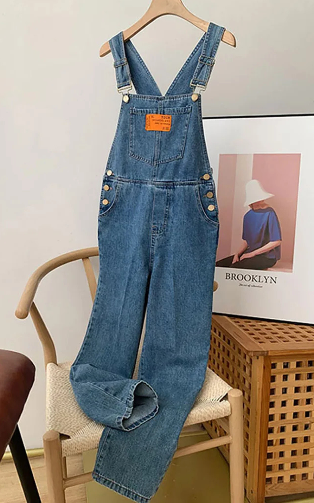 Levoire | Sac À Bandoulière Pour Femmes Style Décontracté En Denim Bleu