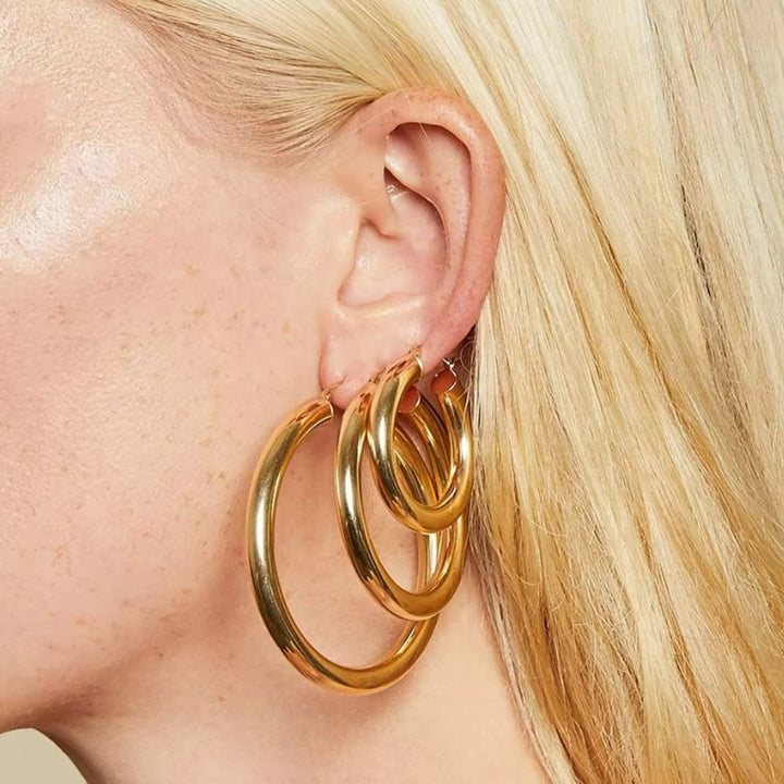 Levoire | Boucles D'Oreilles Rondes Larges