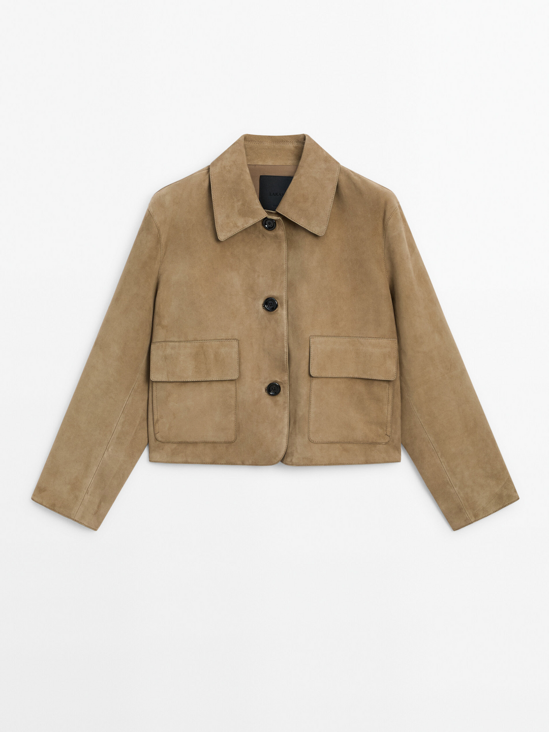 Levoire | Veste Cropped En Daim 16-18 (L)