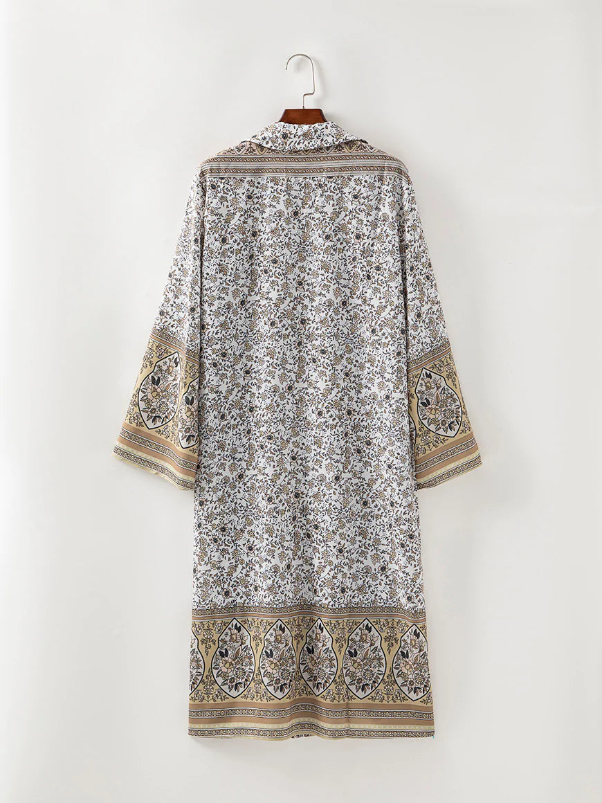 Levoire | Boho Robe Avec Motif Ethnique