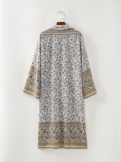 Levoire | Boho Robe Avec Motif Ethnique