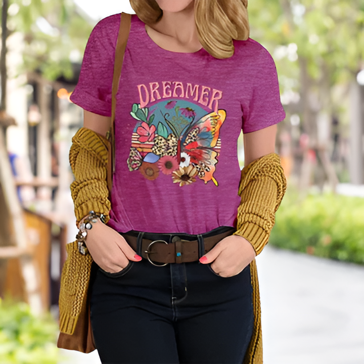 Levoire | Chemise À Imprimé Rétro Rosa
