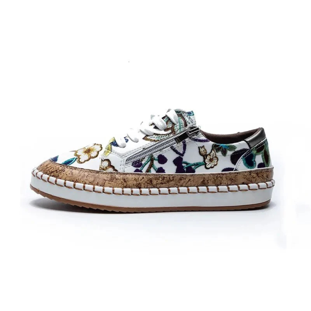 Levoire | Baskets À Imprimé Floral Pour - Femmes - À Lacets
