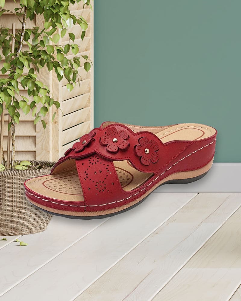 Levoire | Chaussons À Talons Compensés Confortables Rot