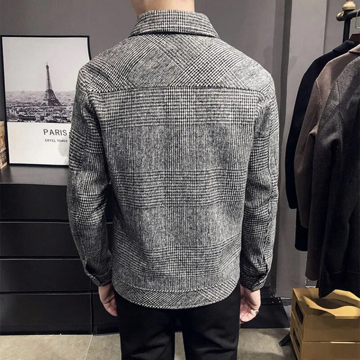 Levoire | Veste À Carreaux Pour Hommes Pour Toutes Les Saisons, Élégante Et Polyvalente