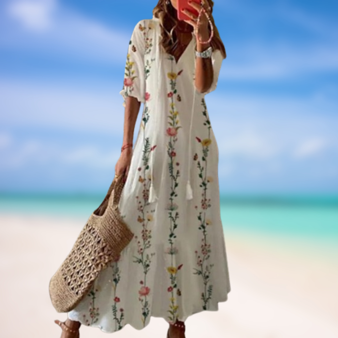 Levoire | Robe longue style Boho Motif 6