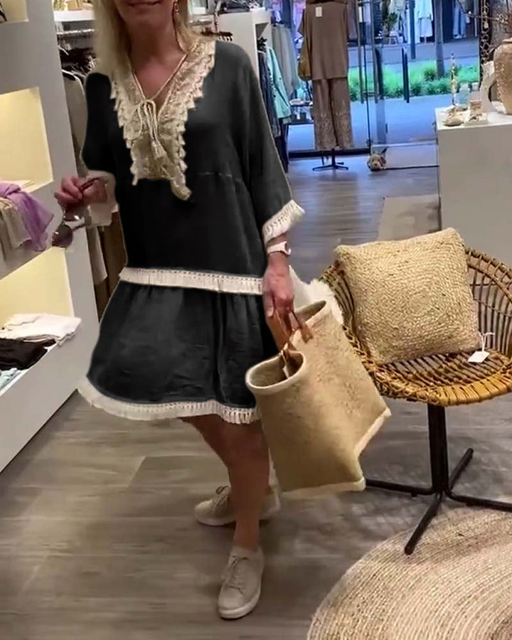Levoire | Robe D'Été Femme À Décolleté En V