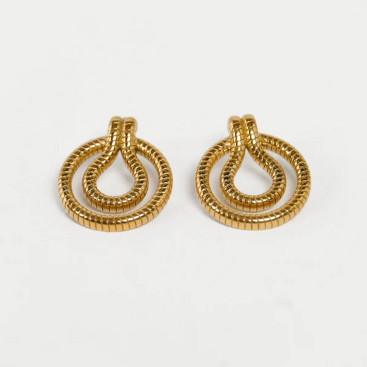 Levoire | Maze Boucles D'Oreilles Or