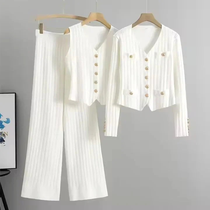Levoire | Ensemble de cardigans pour femmes Blanc Taille unique