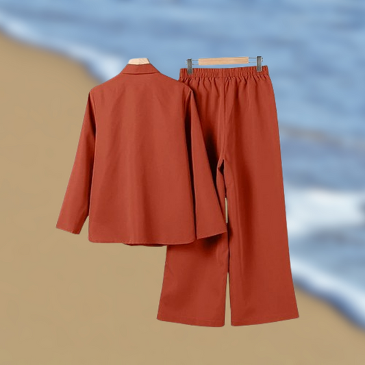 Levoire | Set chemise et pantalon en lin