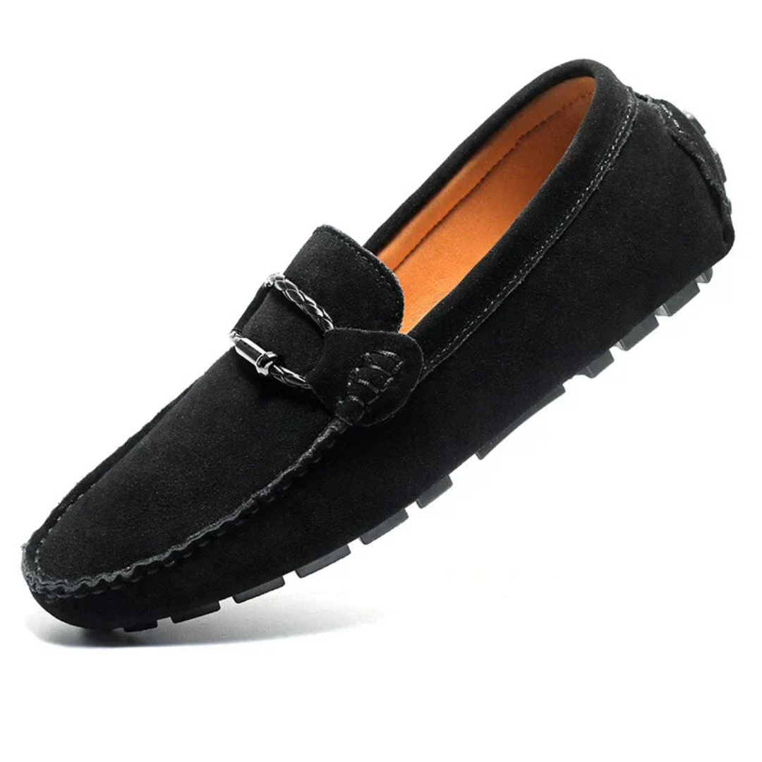 Levoire | Mocassins confortables pour hommes Noir