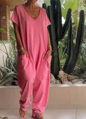 Levoire | Mode De Style Urbain Nouveaux Salopettes Ample Rosa