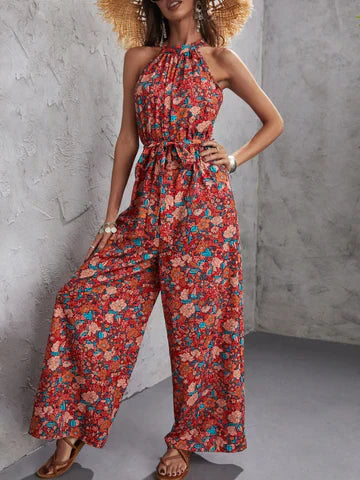 Levoire | Mono Halter Floral Multicolore