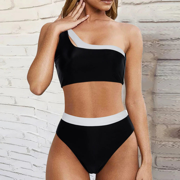 Levoire | Elsje Ensemble De Bikini Sans Bretelles - Tendance & Sexy Kohle Noir