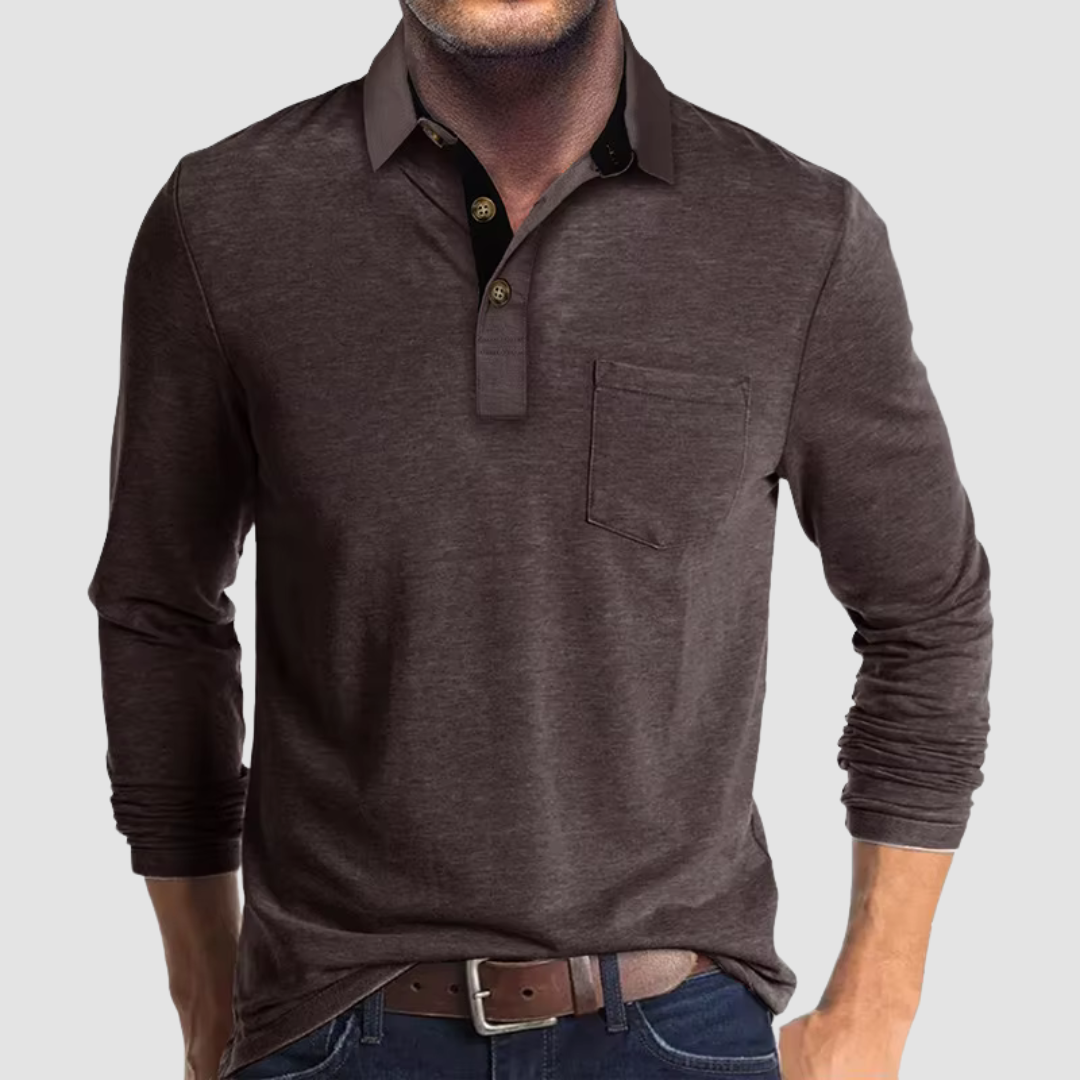 Levoire | Polo à la mode pour homme Taupe
