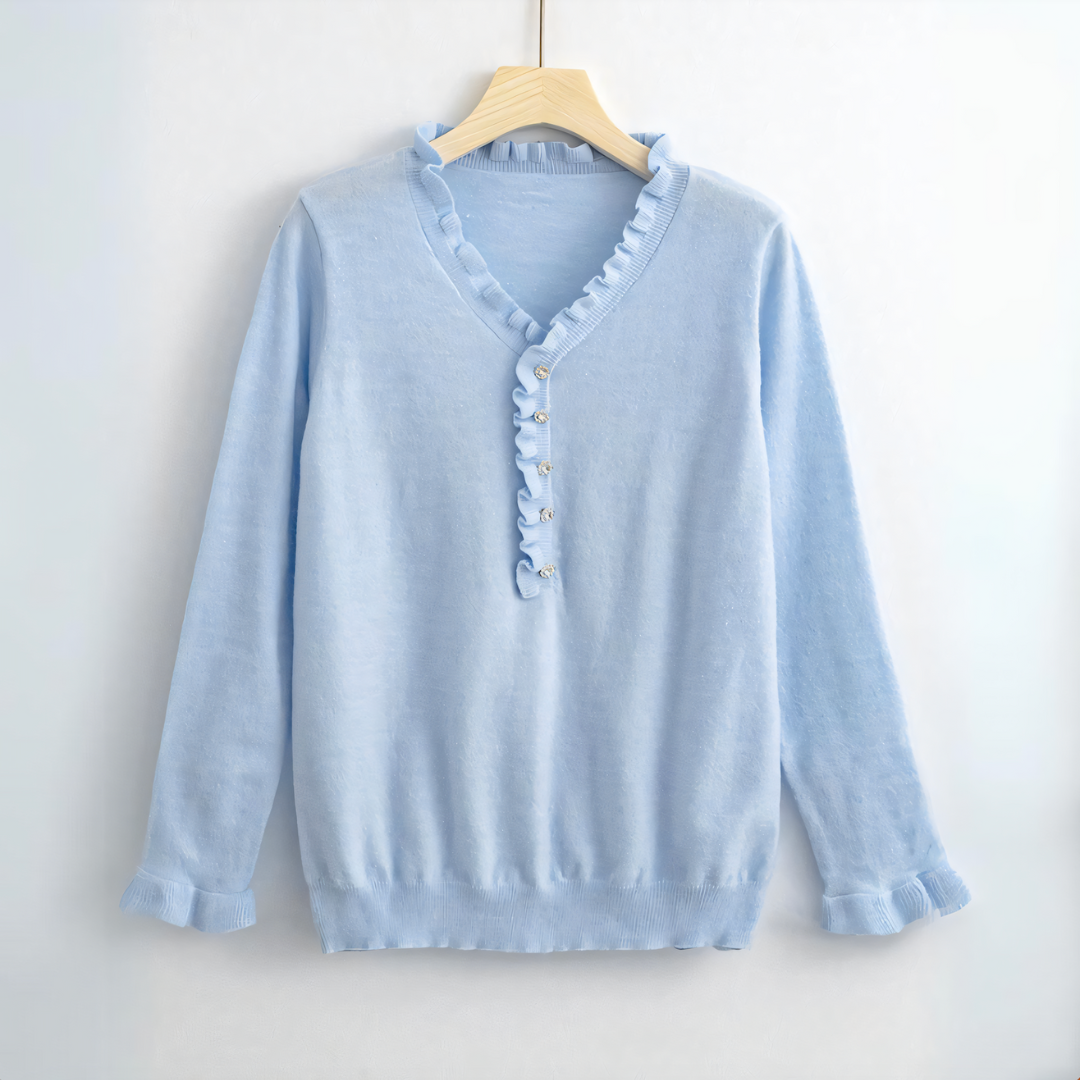Levoire | Pull Pour Femmes Élégant Froncé