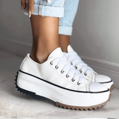 Levoire | Chaussures Rétro Modernes Pour Femmes Blanc alpin