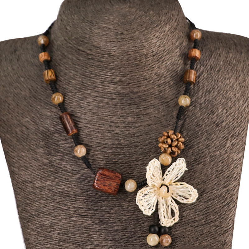 Levoire | Collier De Fleurs Café
